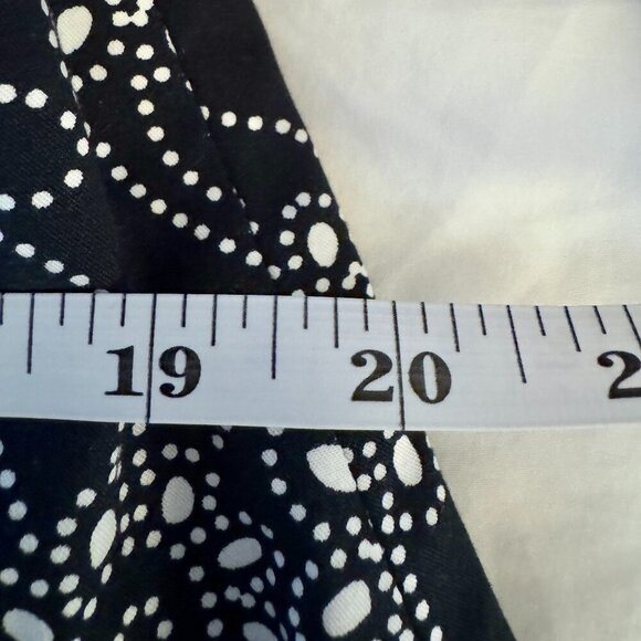 Style & Co Black and White Floral Babydoll Swing Blazer - Picture 8 of 9
